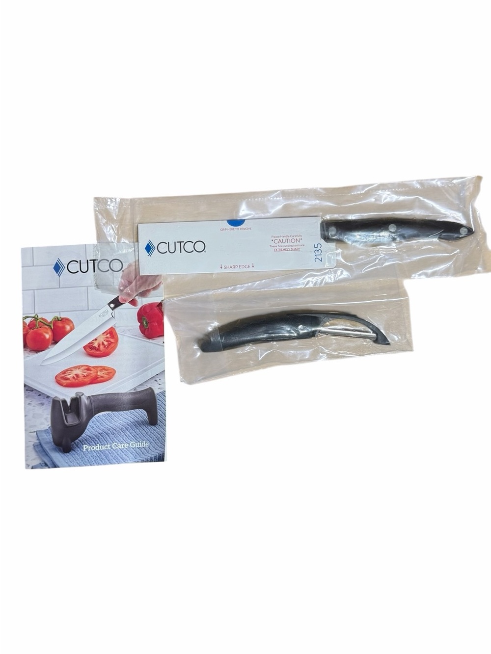 NEW Cutco 6” Paring Knife and Cutco Peeler